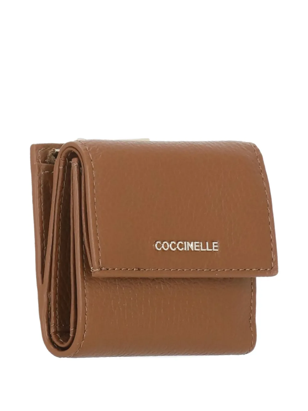 Coccinelle leather wallet - Bruin