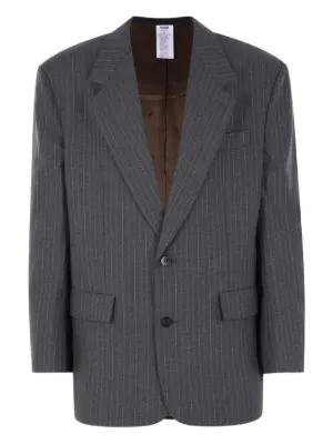 MM6 ダークグレー テーラードジャケット MM6 Maison Margiela テーラード ジャケット | グレー | FARFETCH JP