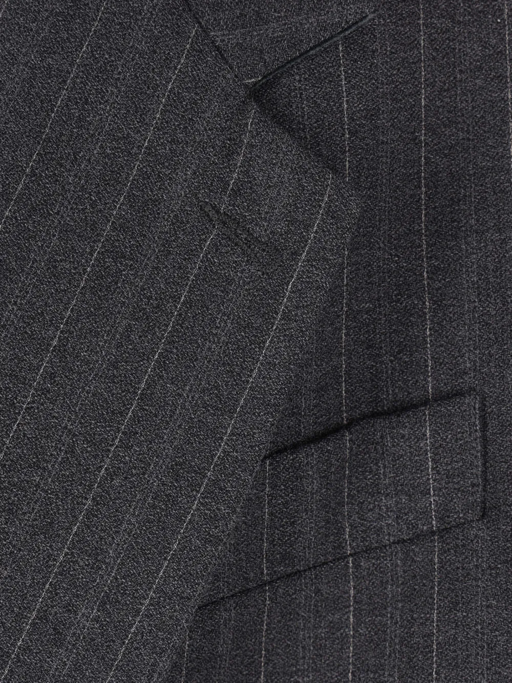 Magliano Button-up blazer met krijtstreep Grijs
