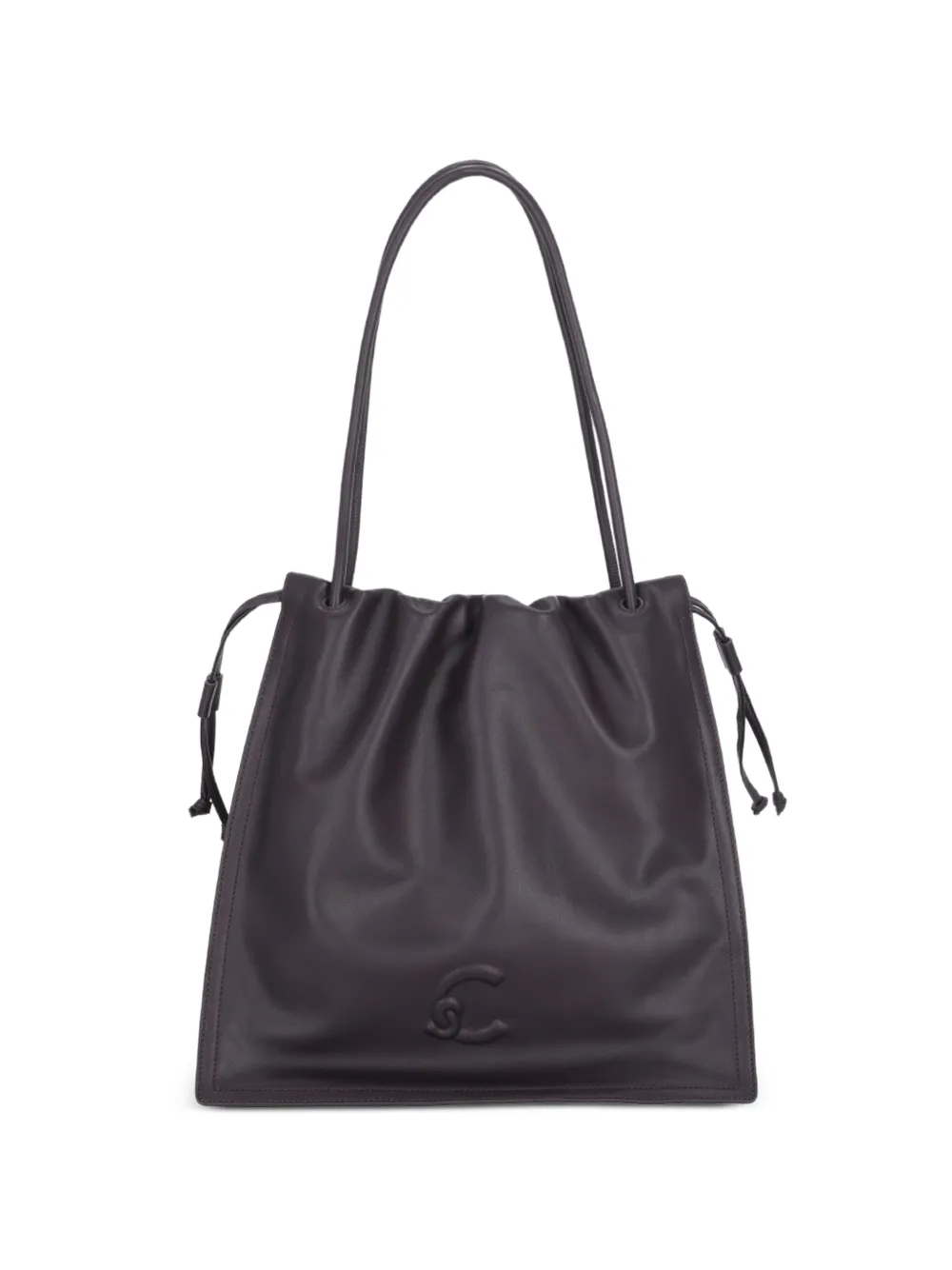 Coccinelle Dulse leather tote bag - Viola