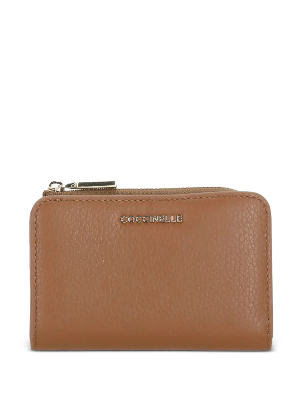 Coccinelle logo-detail leather wallet - Marrone