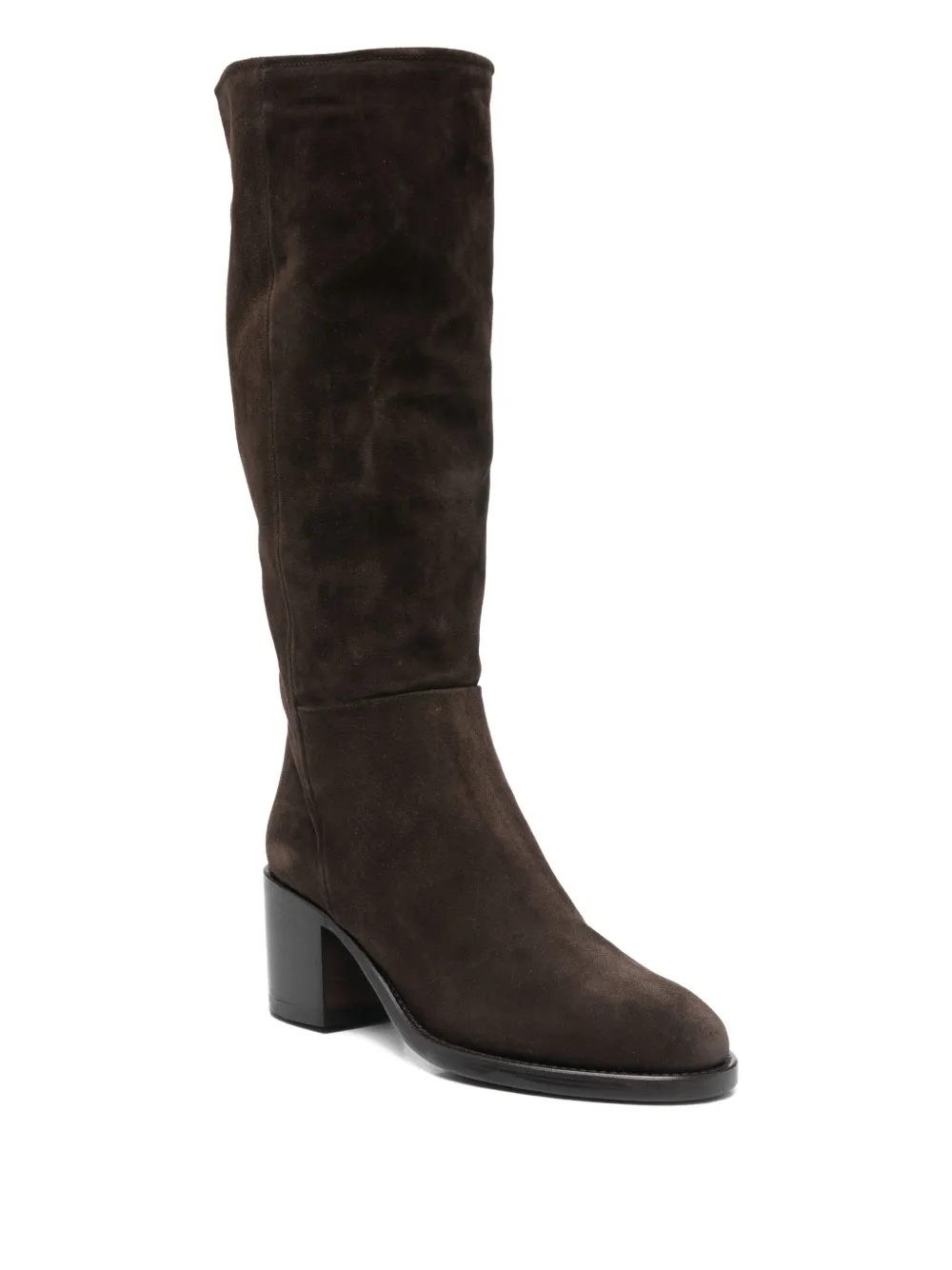 Pantanetti suede block-heel boots | Knee-High Boots | Image 2