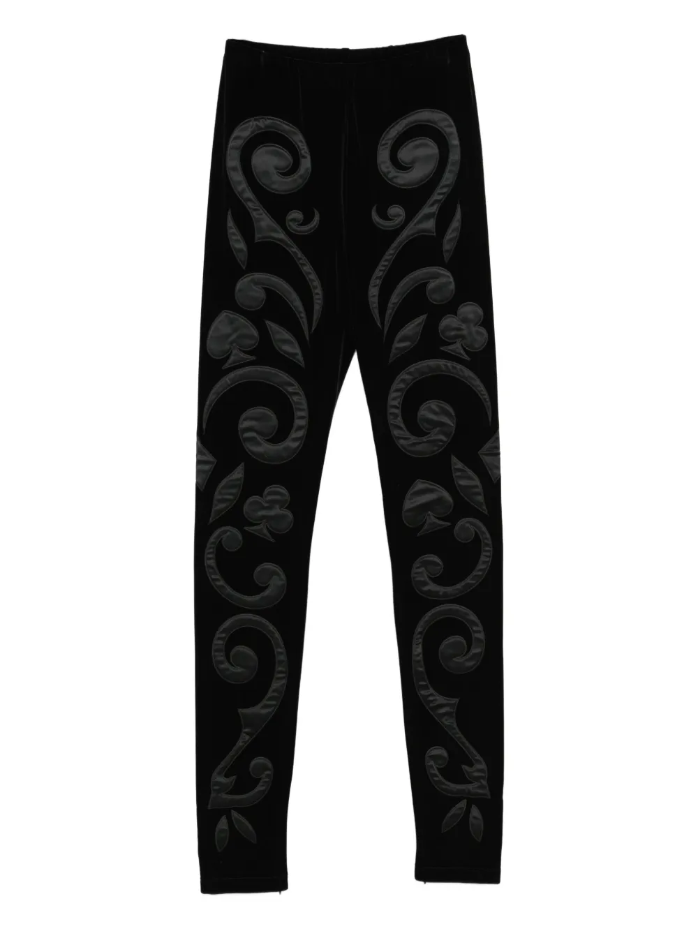 Emporio Armani Scroll パンツ - ブラック Emporio Armani Scroll パンツ - ブラック