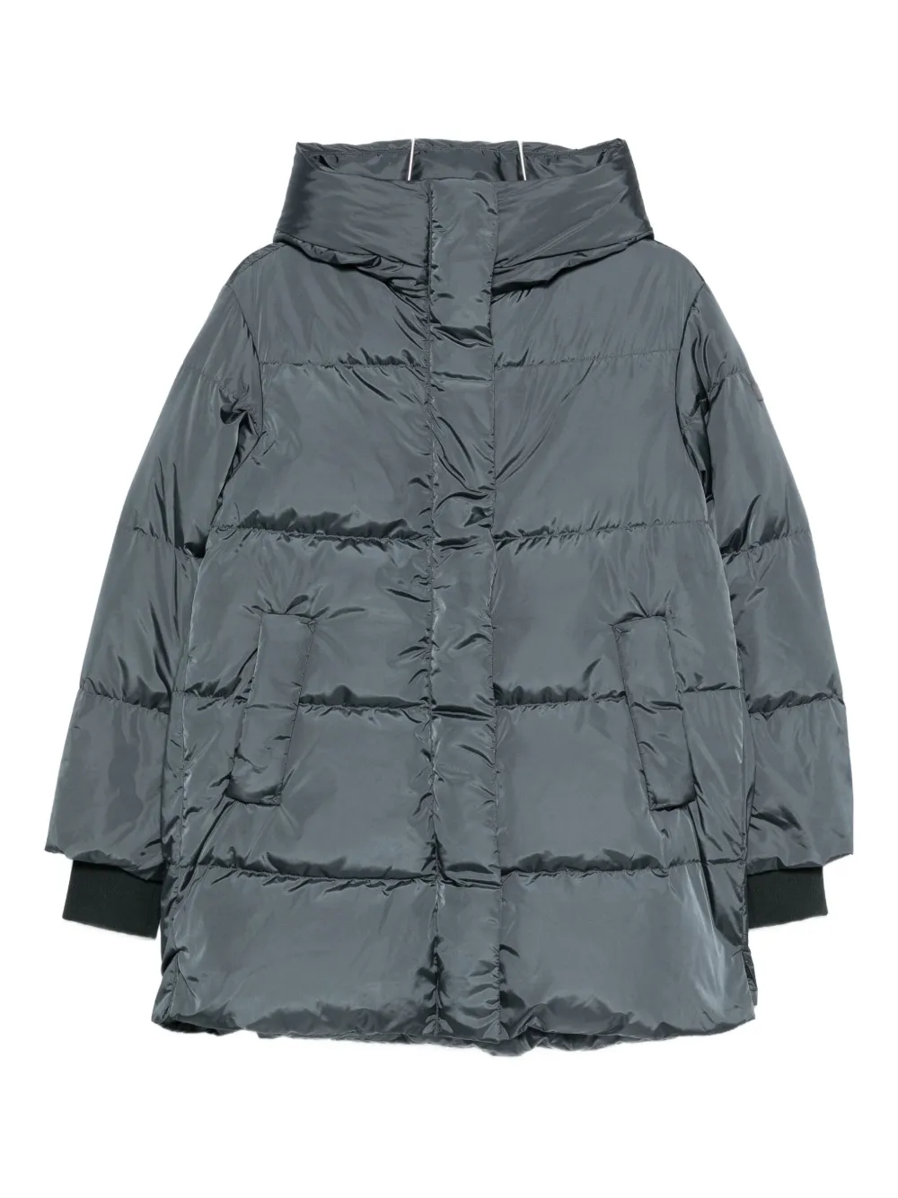 Lempelius Anu Midi Down Jacket In Gray