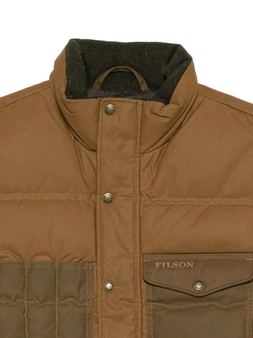 Filson Gewatteerde bodywarmer Bruin