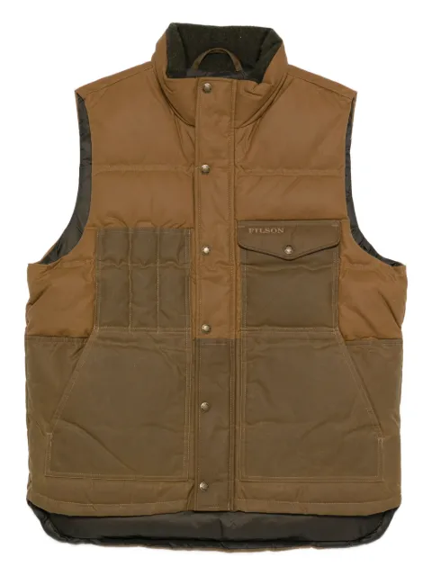 Filson chaleco capitonado con cierre