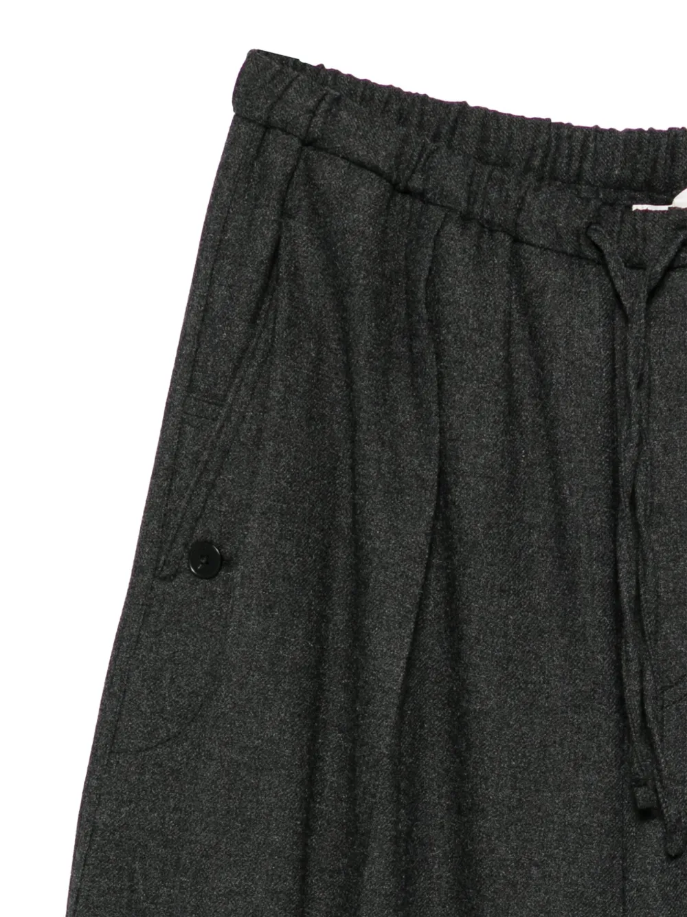 Closed Broek met trekkoord Grijs