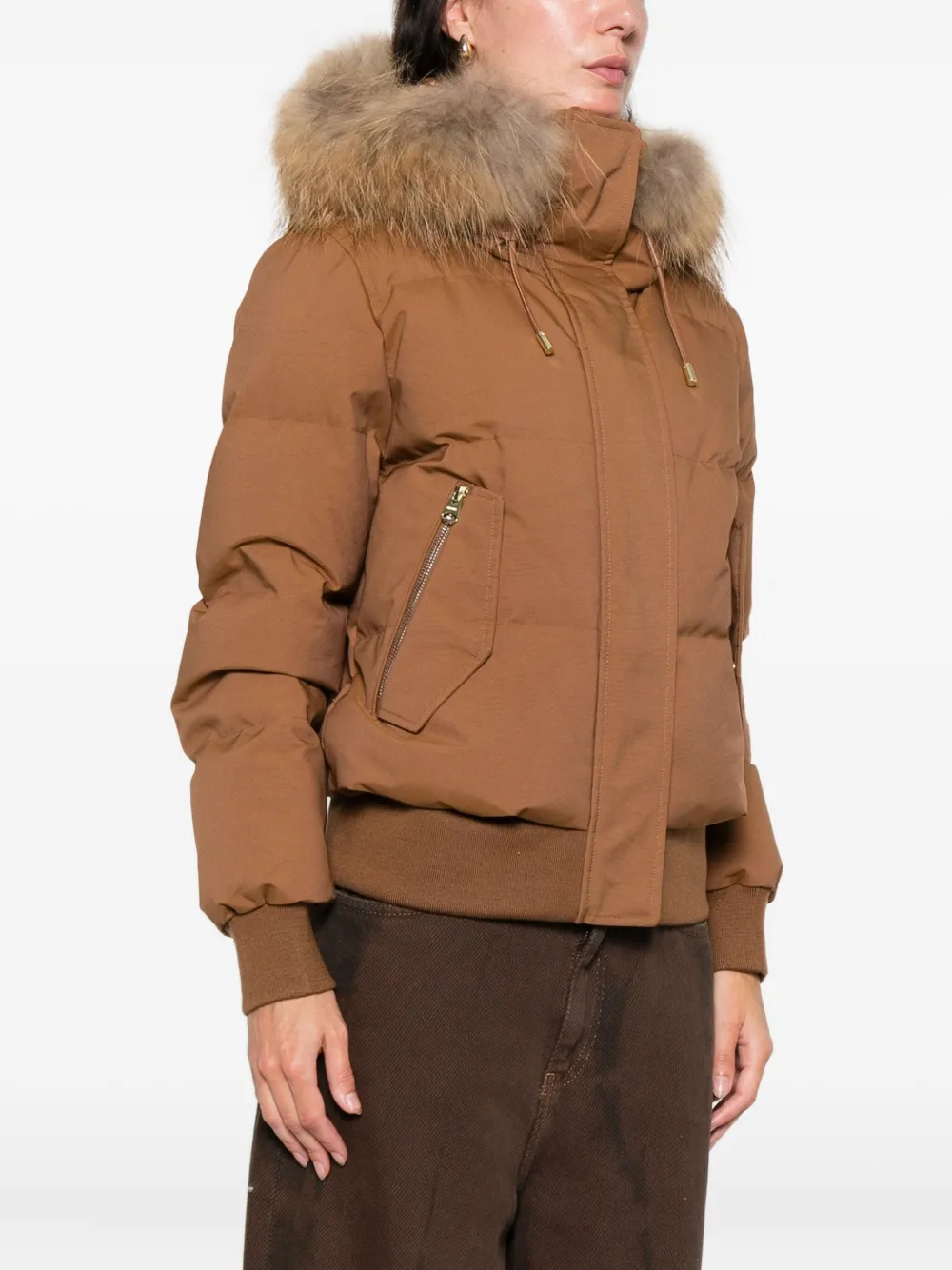 Mackage Jack met capuchon Bruin