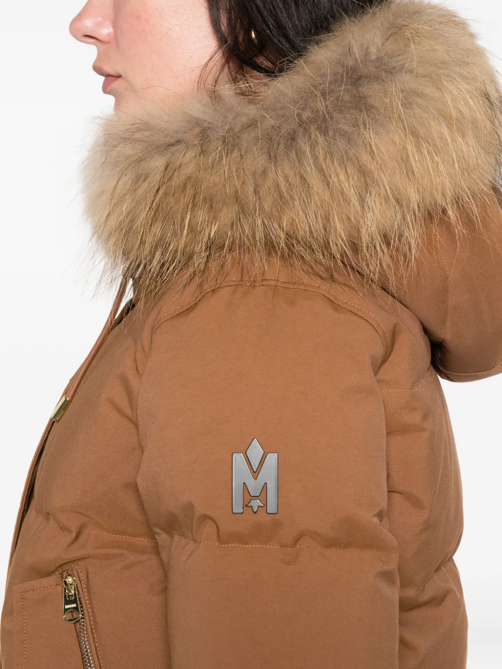Mackage Jack met capuchon Bruin