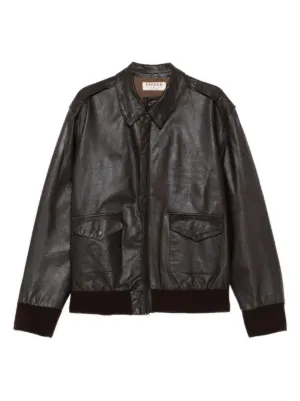 A.N.G.E.L.O. Vintage Cult 2000s zip-fastening Leather Jacket