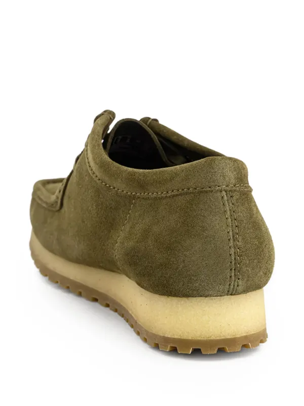 Clarks Originals Wallabee™ RB Suede lace-up Boots | Green | FARFETCH