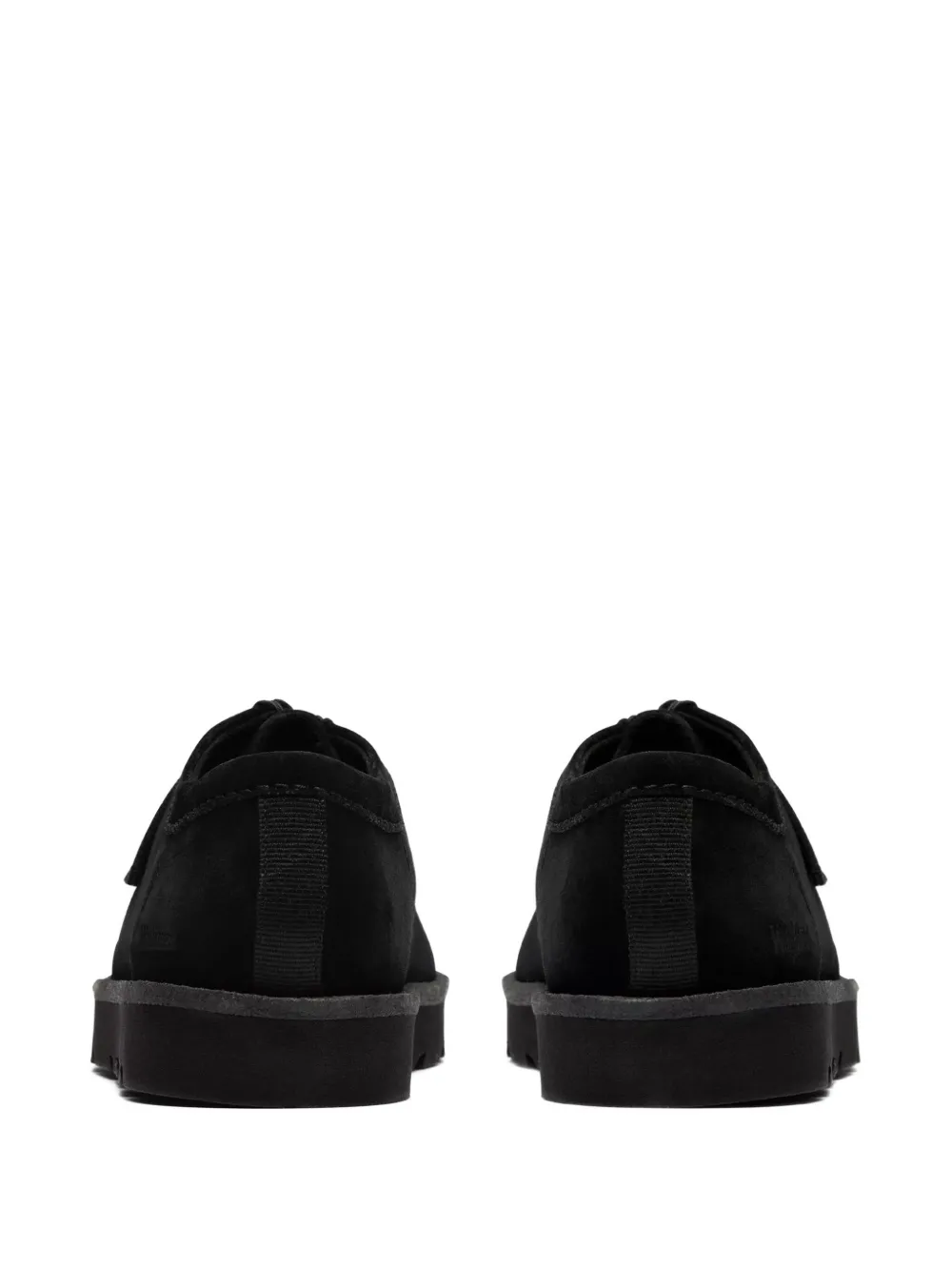 Clarks Originals Meare Walla suède veterlaarzen Zwart