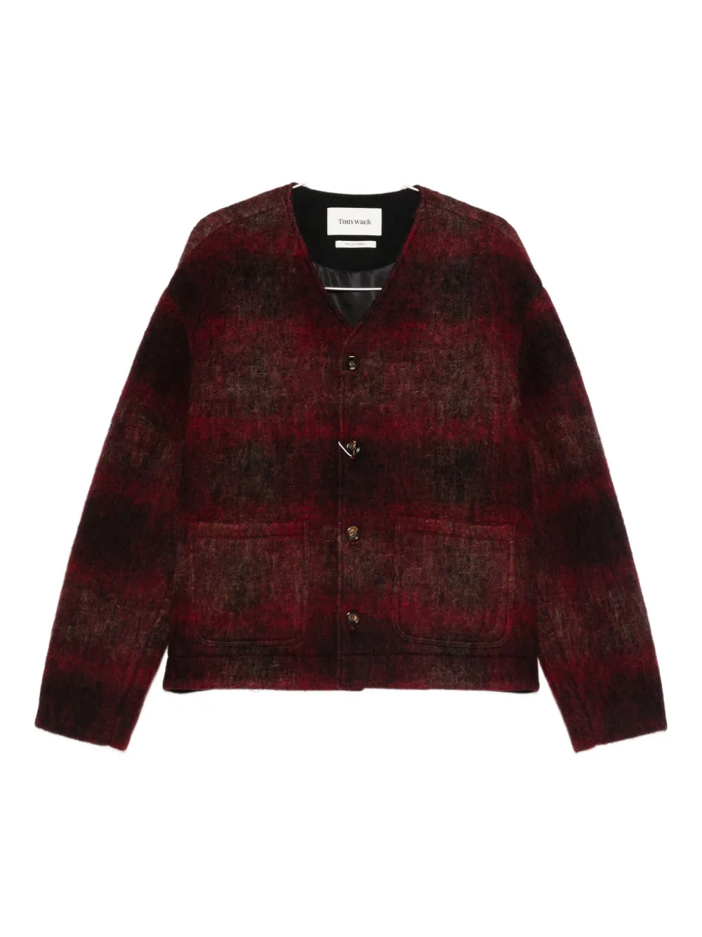 TONYWACK plaid jacket | Red | Image 1