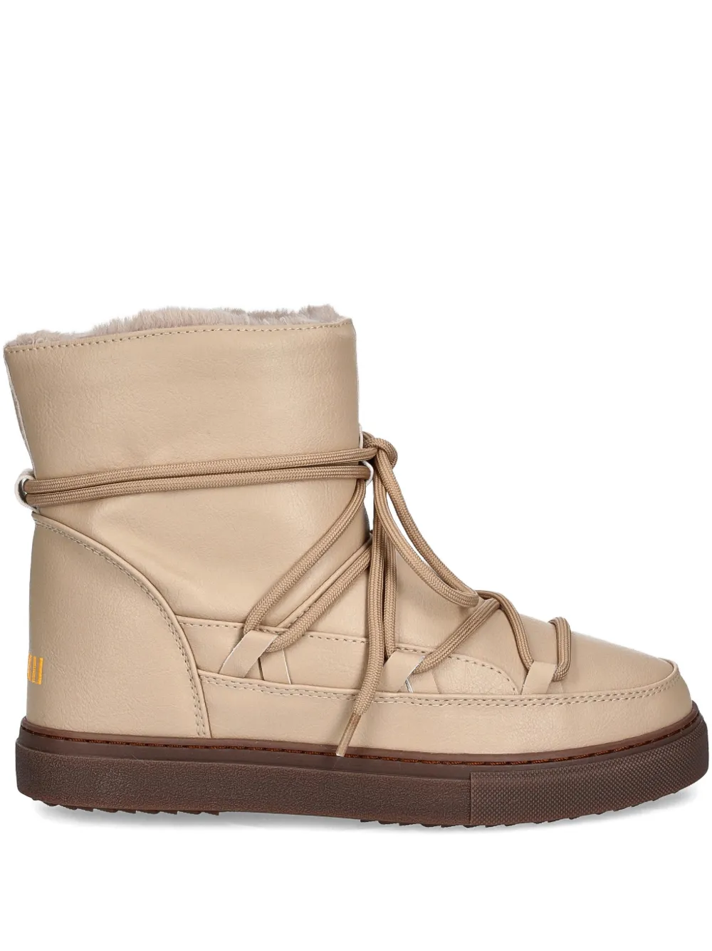 Inuikii Stivali con logo ricamato - Toni neutri