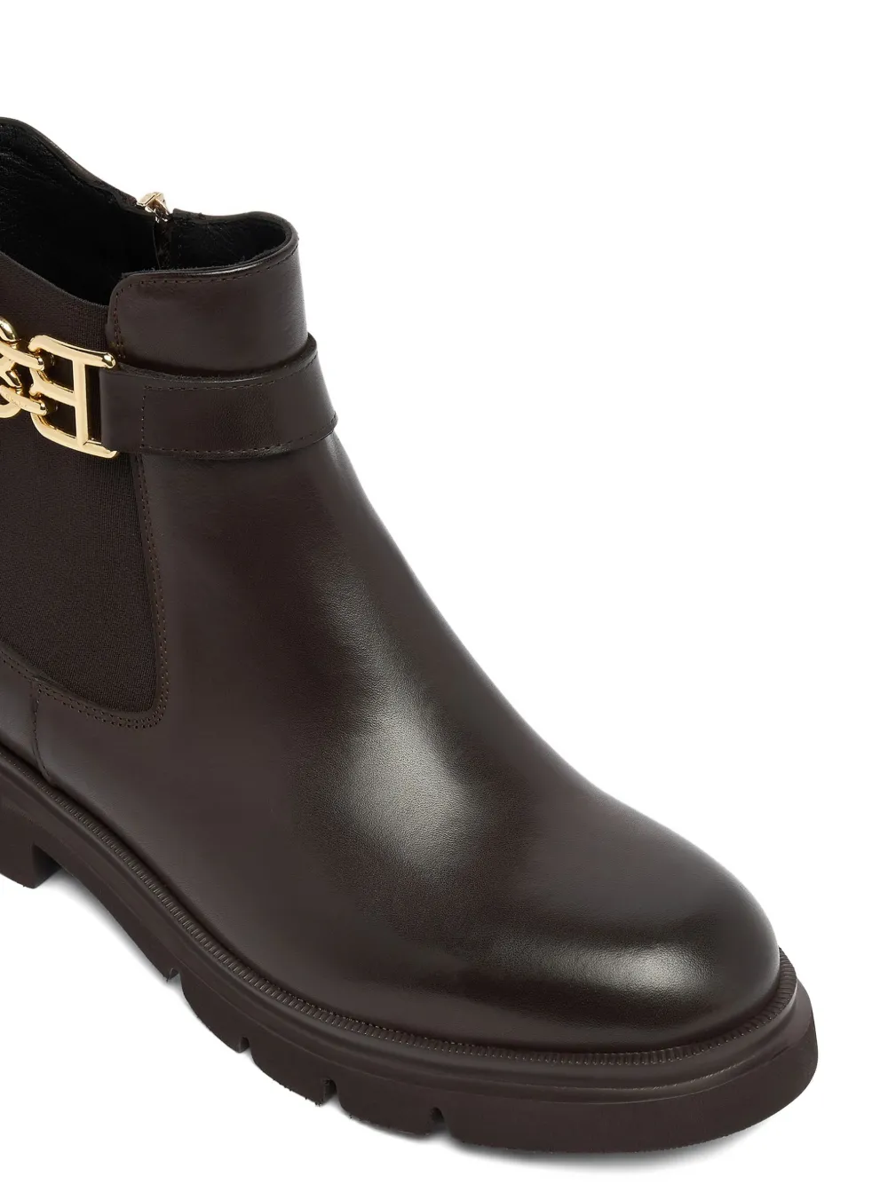 Bally B-Chain leren Chelsea laarzen Bruin