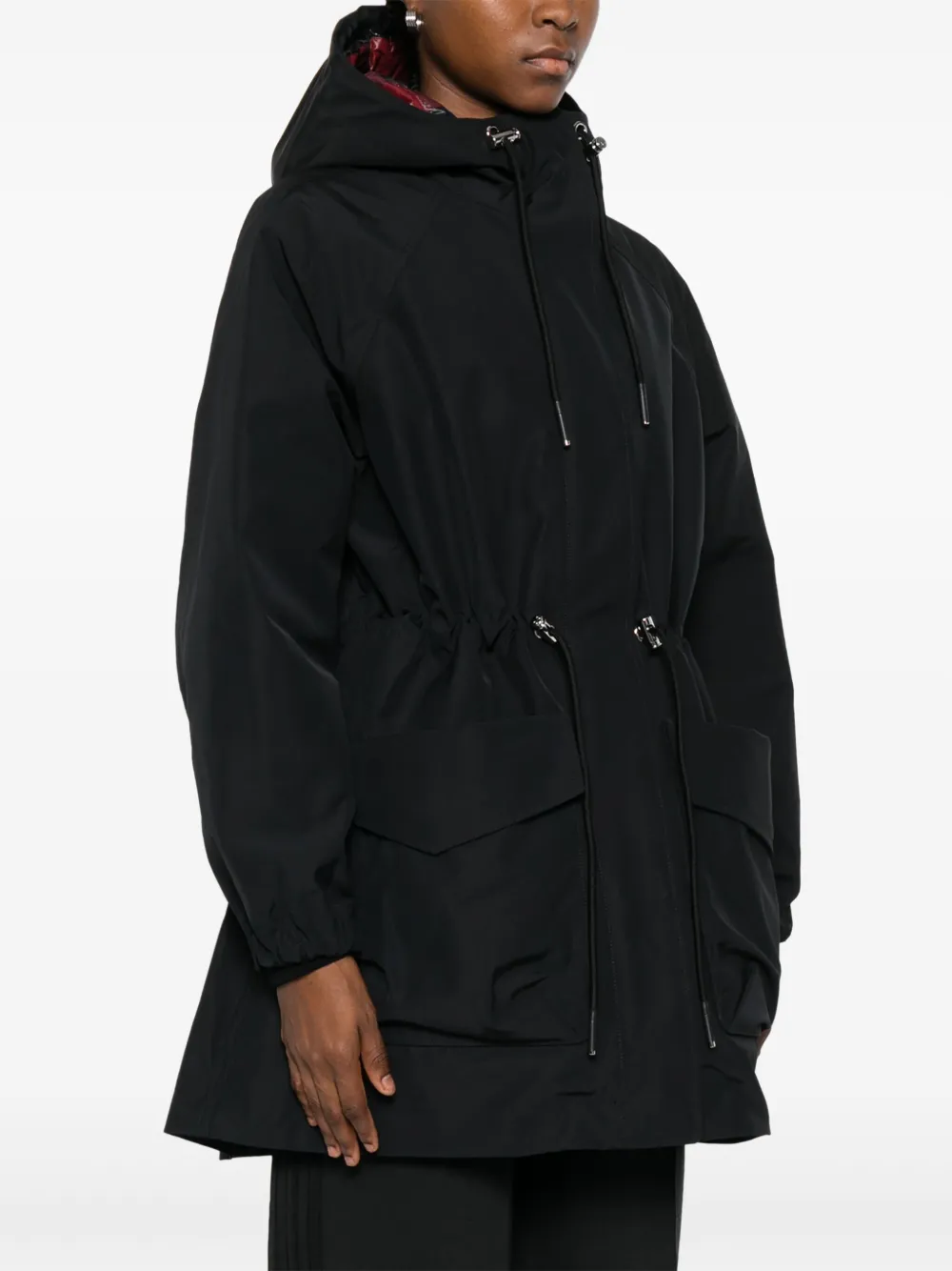 Moose Knuckles Jack met capuchon Zwart