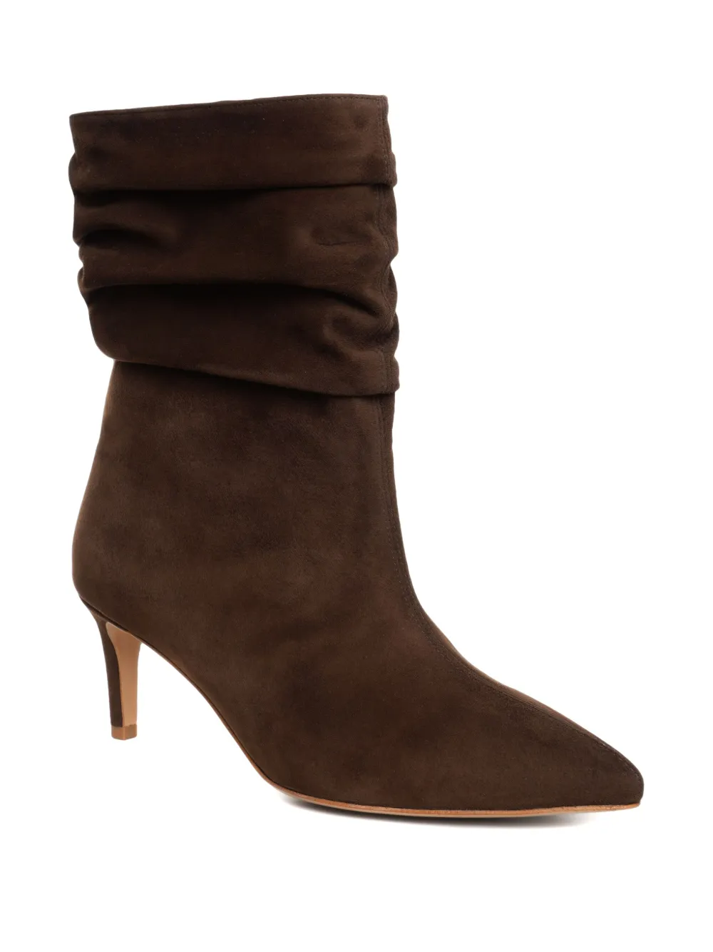 GINISSIMA bottines Eva 65 mm en daim à fronces | bottines | Image 2