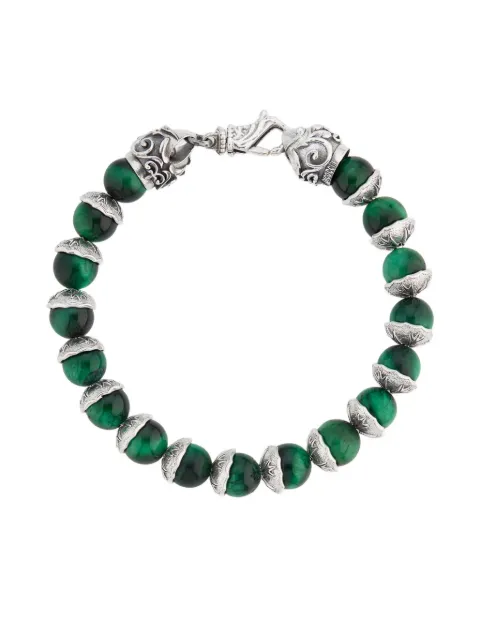 Emanuele Bicocchi pulsera con logo y cuentas