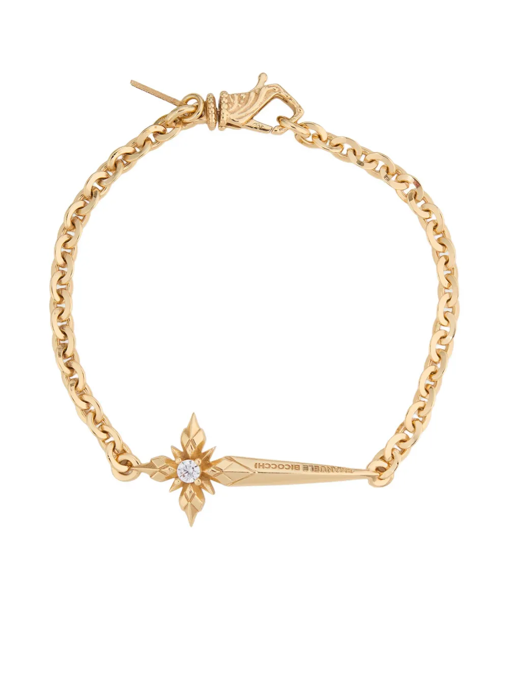 Emanuele Bicocchi Stella Ventis Dagger Bracelet In Gold
