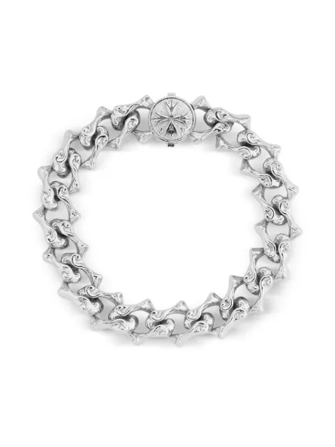 Emanuele Bicocchi pulsera de cadena con logo