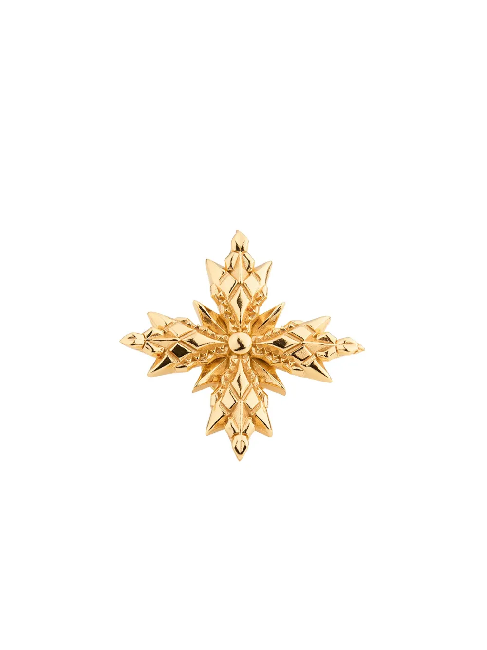 Emanuele Bicocchi Stella Ventis Star-motif Brooch In Gold
