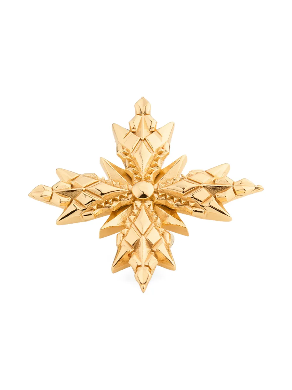 Emanuele Bicocchi Stella Ventis Star-motif Brooch In Gold