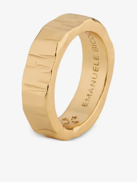 Emanuele Bicocchi hammered band ring