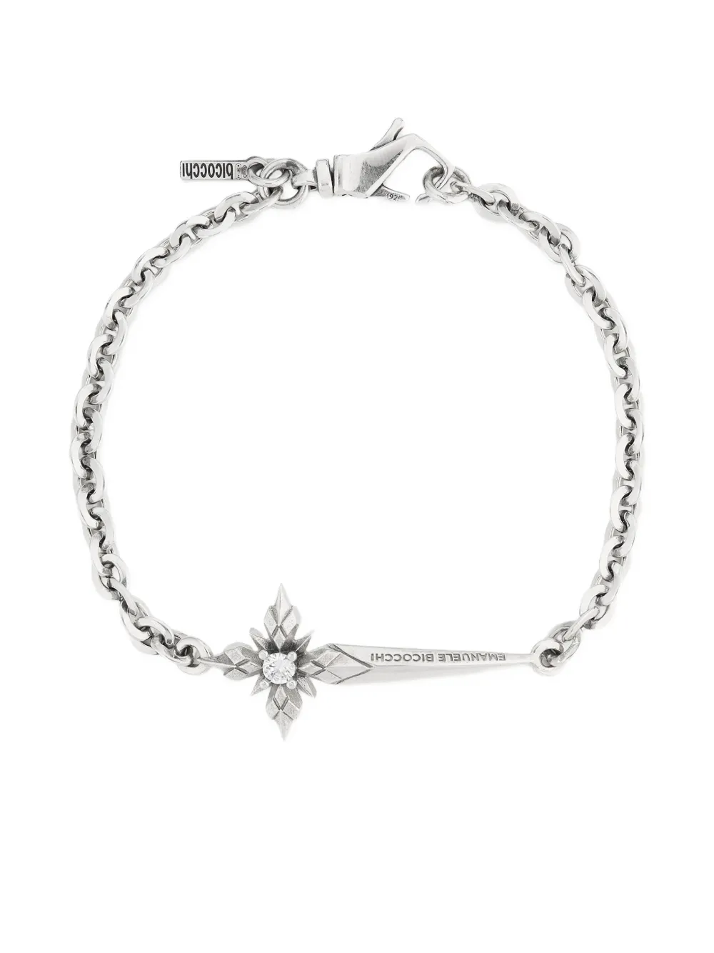 Emanuele Bicocchi Stella Ventis Dagger Bracelet In Metallic