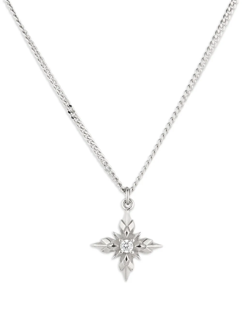 Emanuele Bicocchi collier Stella Ventis à pendentif étoile | argent | Image 1