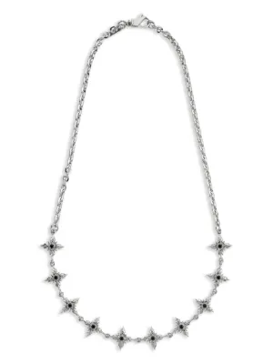 Emanuele Bicocchi Fleury Cross ネックレス | シルバートーン