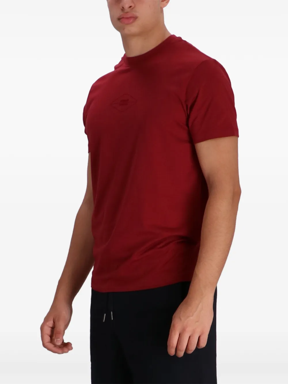 Armani Exchange T-shirt met logo Rood