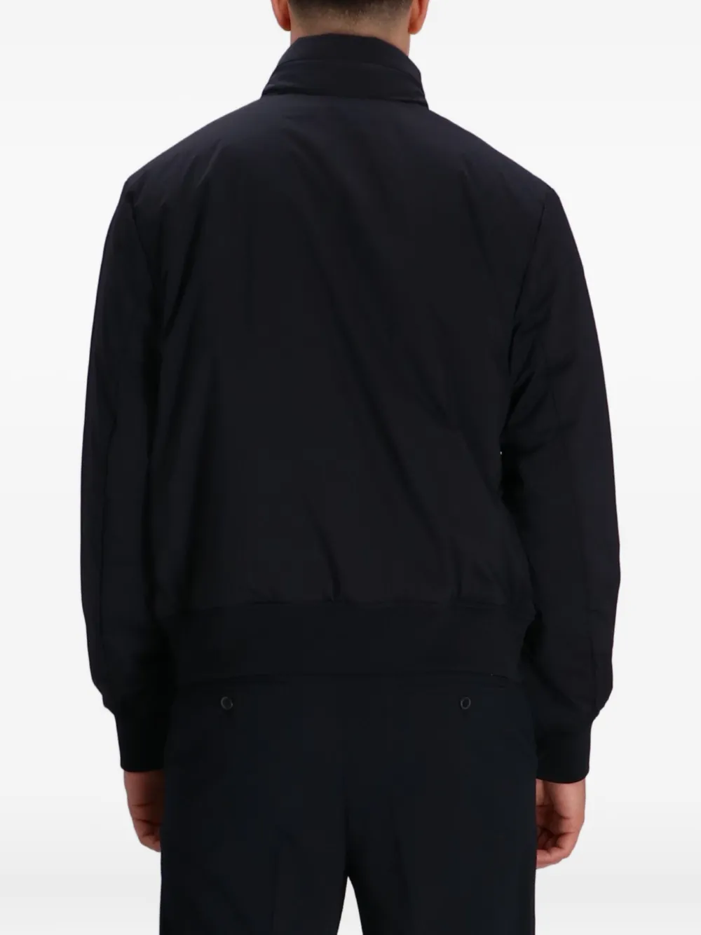 Armani Exchange Jack met hoge hals Zwart