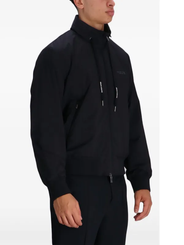 ジャケット・アウター Armani exchange double zip wool jacket Armani Exchange two-way Zip Jacket | Black | FARFETCH UK