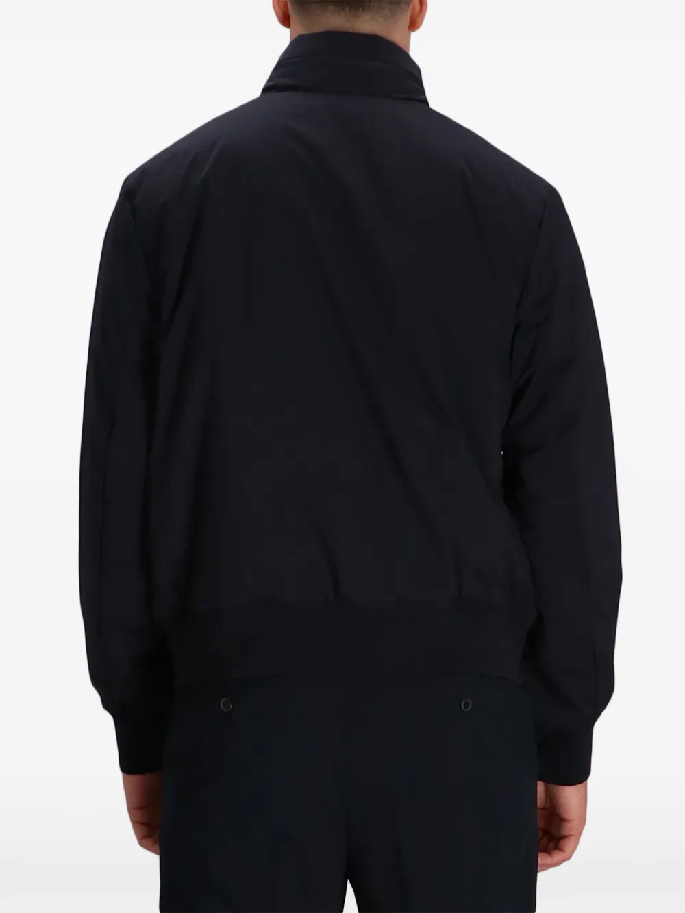 Armani Exchange two-way Zip Jacket | Black | FARFETCH HU