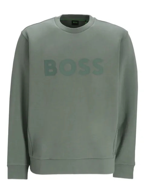 BOSS logo-stamp sweatshirt