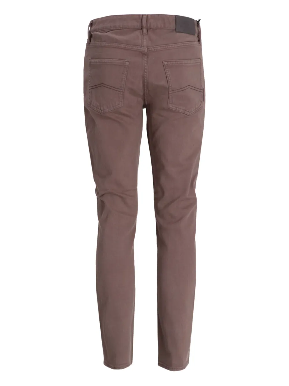 Armani Exchange Jeans met logopatch - Bruin