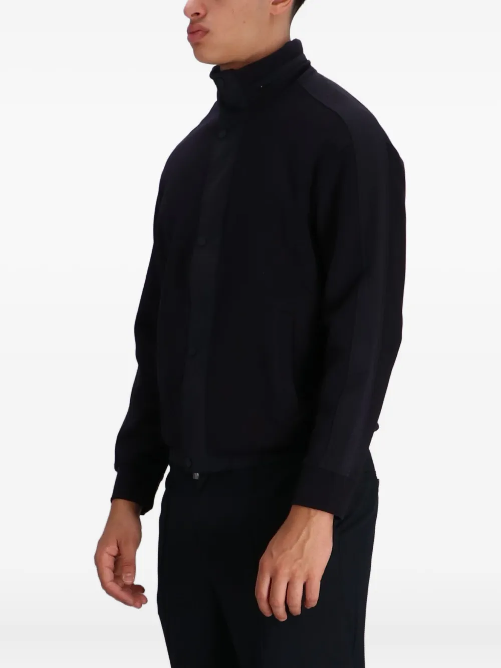 Armani Exchange Jack met drukknoop Zwart