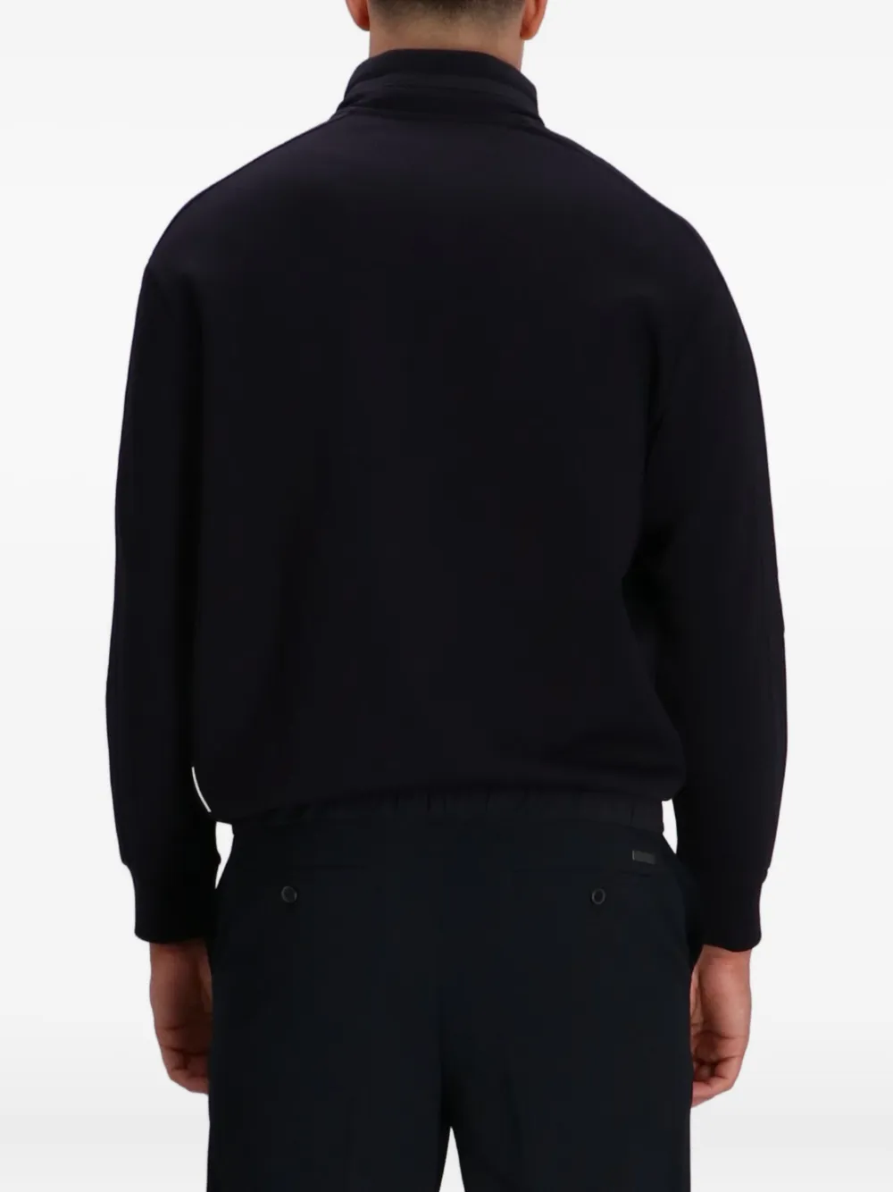 Armani Exchange Jack met drukknoop Zwart