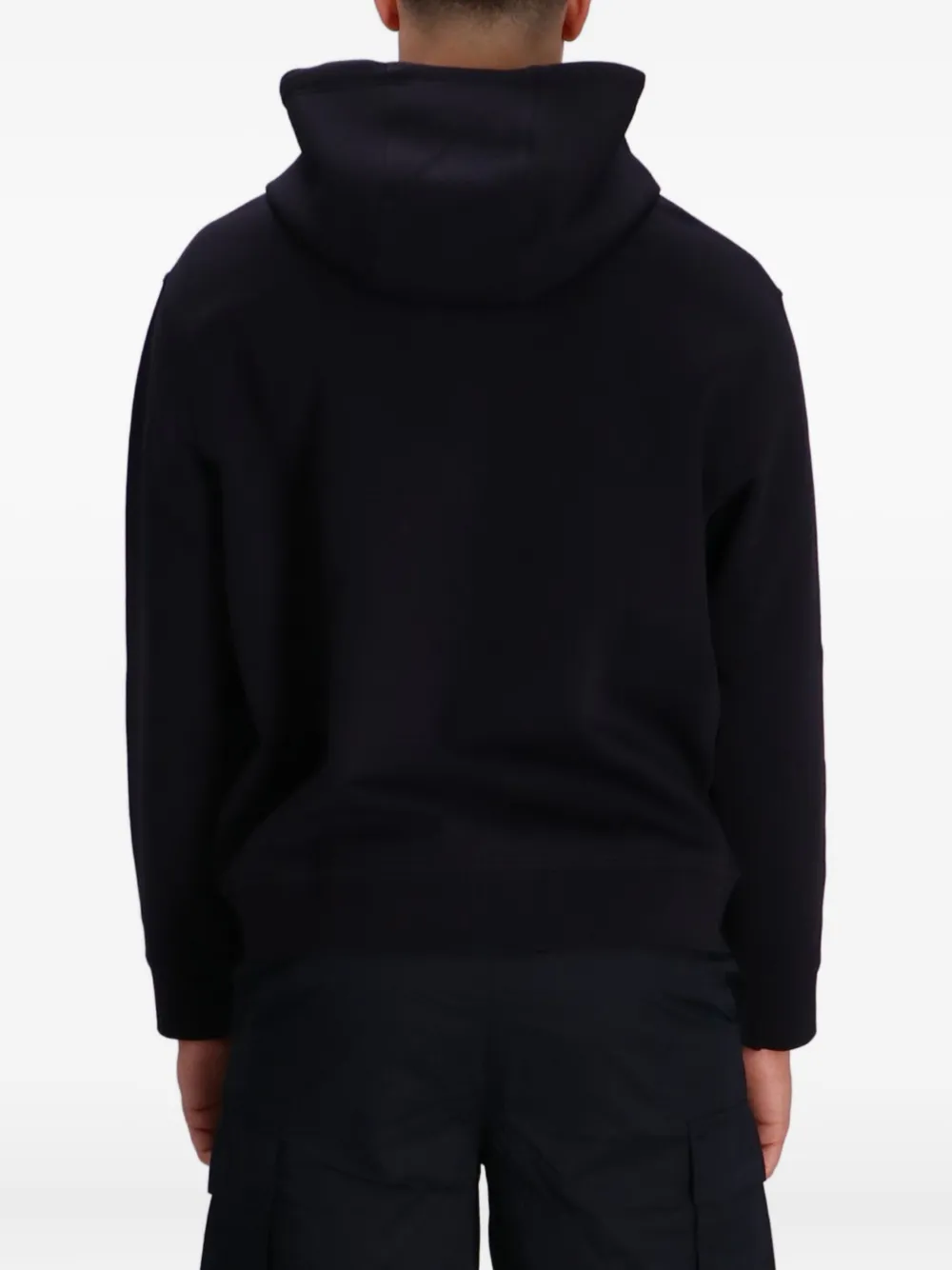 Armani Exchange Hoodie met rits Zwart