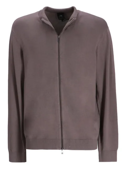 Armani Exchange zip-up cardigan