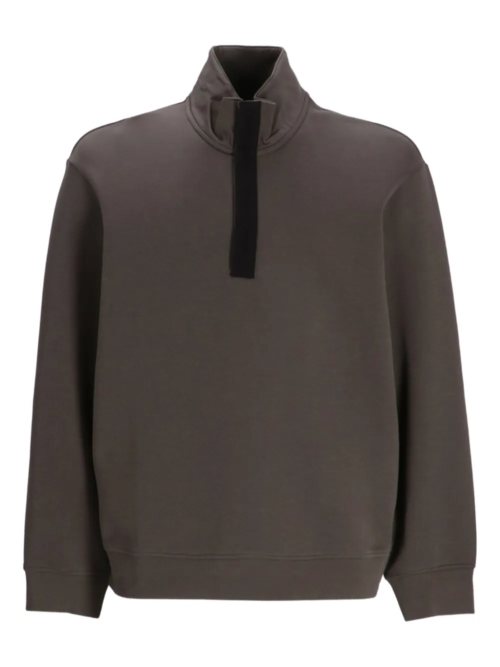 Armani Exchange Felpa con zip - Grigio