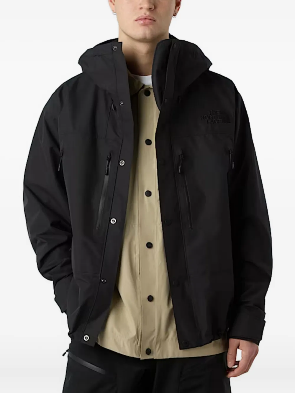 The North Face RMST GORE-TEX jack met capuchon en rits Zwart