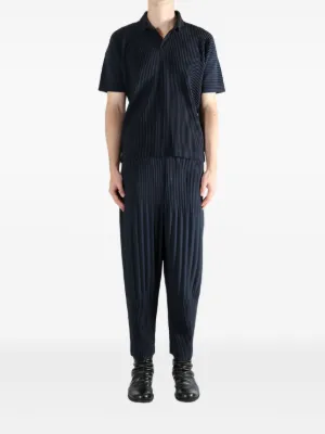 (美品)HOMME PLISSE ISSEY MIYAKEポロシャツ サイズ2黒 楽天市場】issey miyake homme plisse（ポロシャツ｜トップス