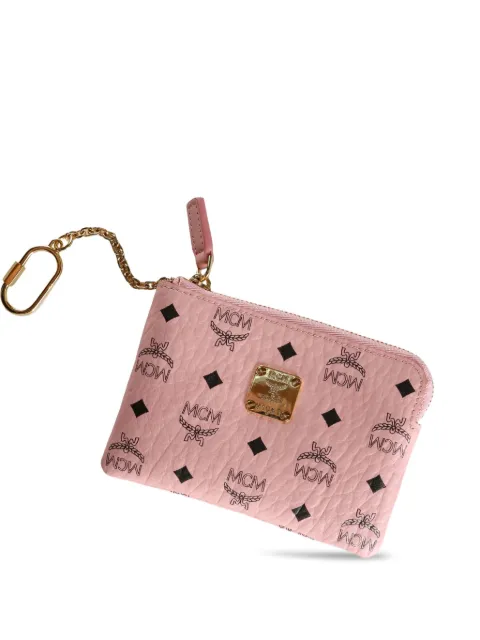 MCM cartera con detalle de cadena y logo