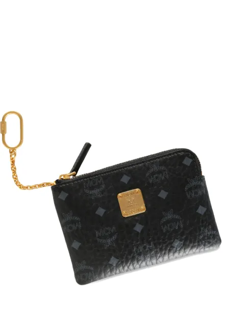 MCM Aren Visetos monogram card holder 