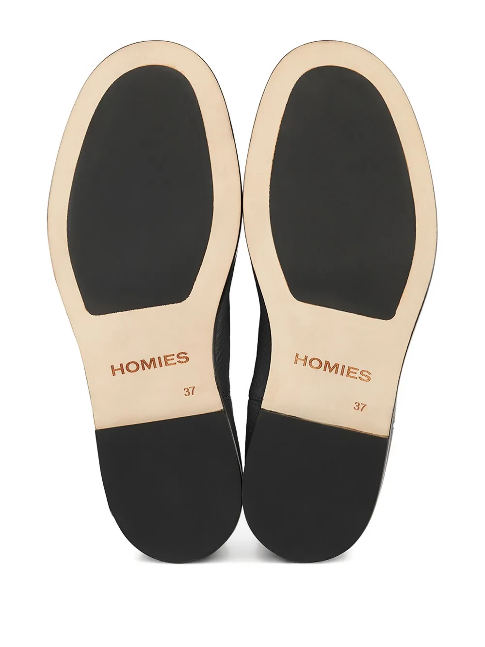 HOMIES Heel Socks Iconic loafers Zwart