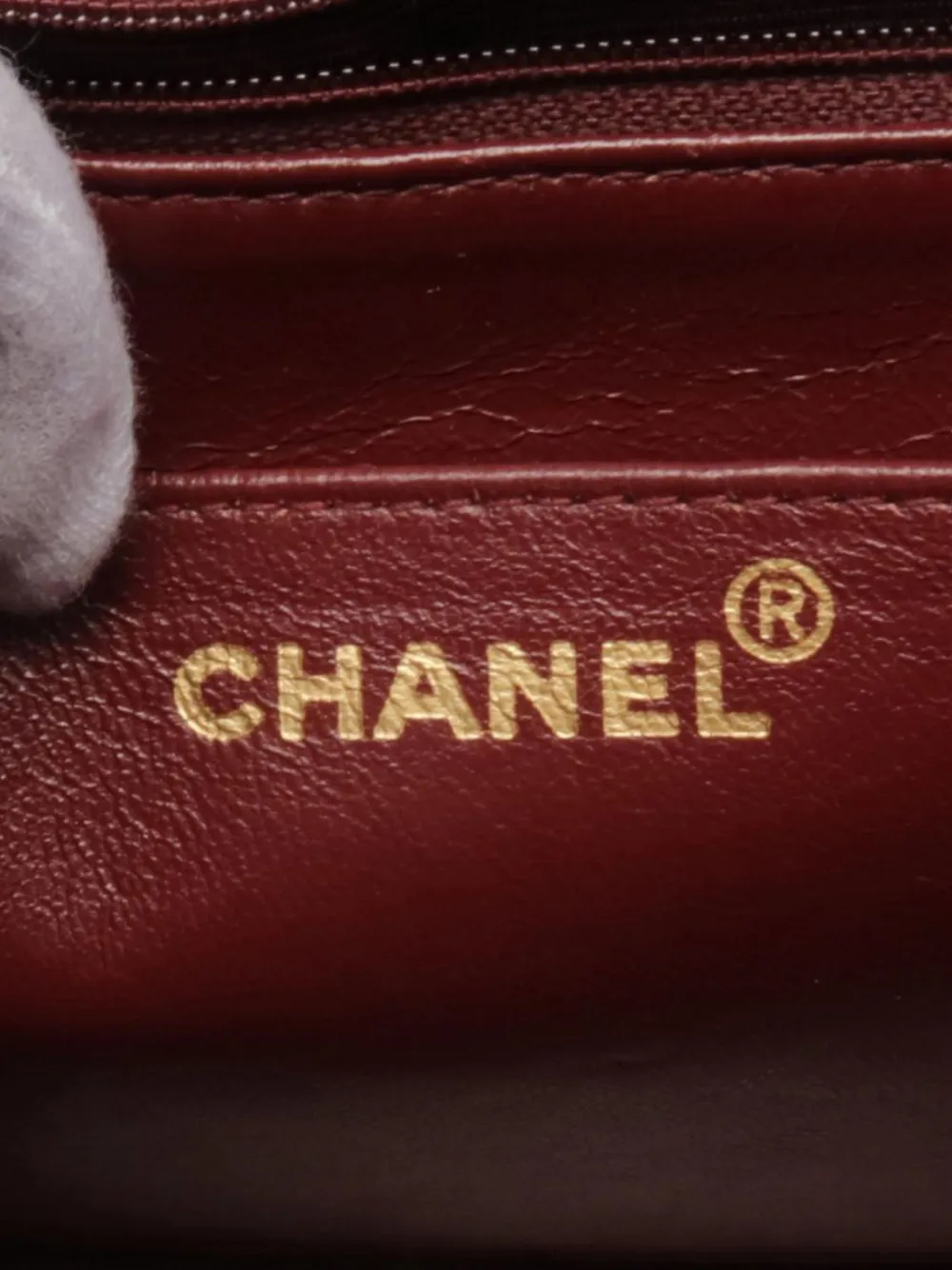 Pre-owned Chanel 1991-1994 Medium Lambskin Diana Flap Crossbody Bag In Black
