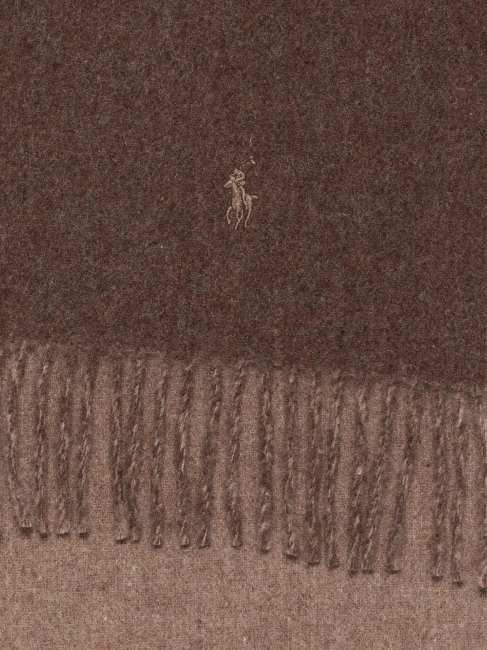 Polo Ralph Lauren Sjaal met geborduurd logo Bruin