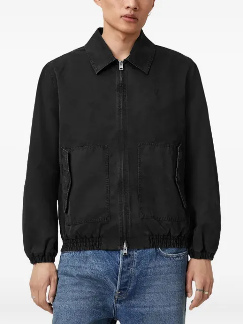 AllSaints Holman Ramskull zip-up jacket