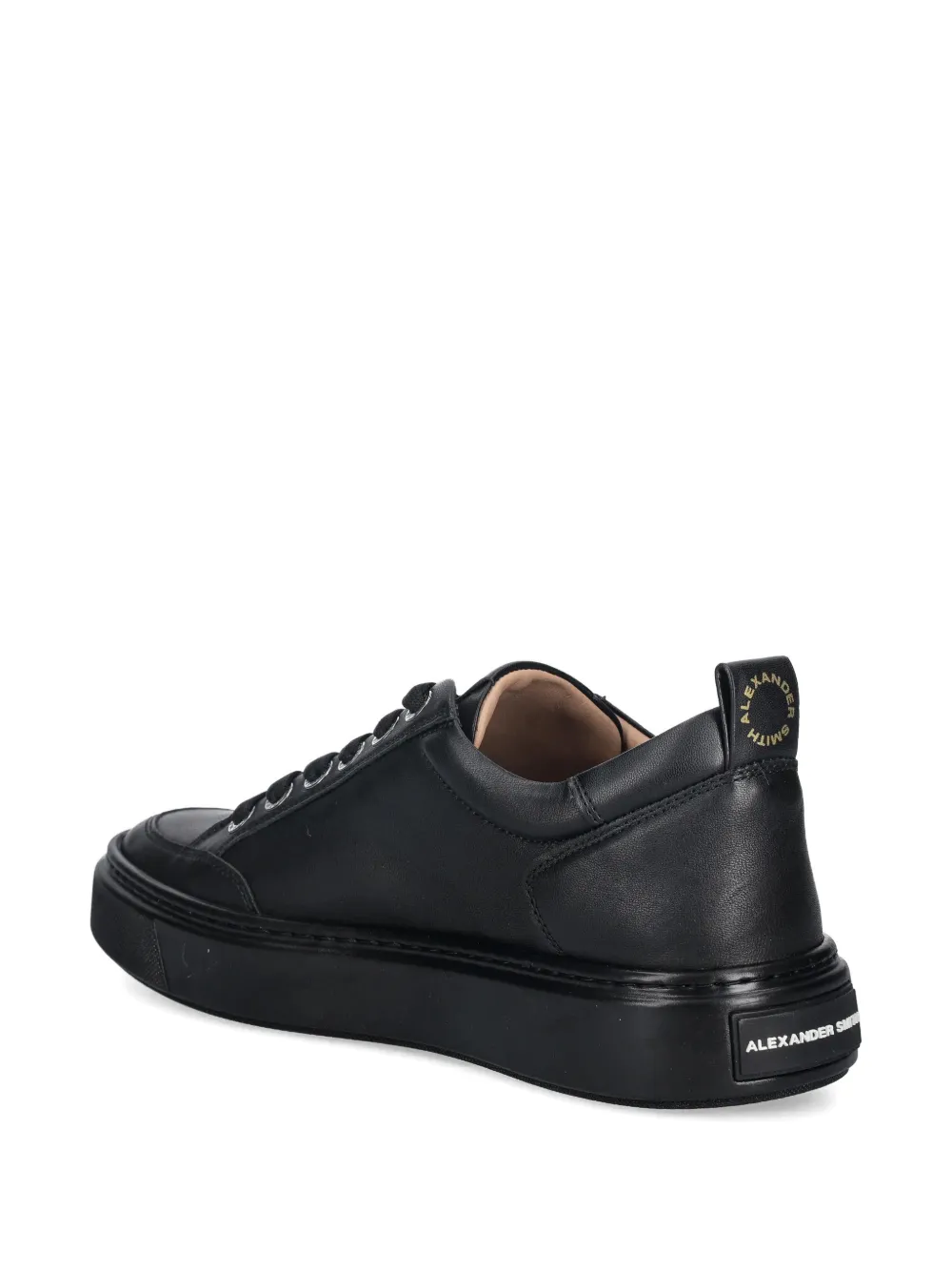Alexander Smith lace-up bond sneakers Zwart